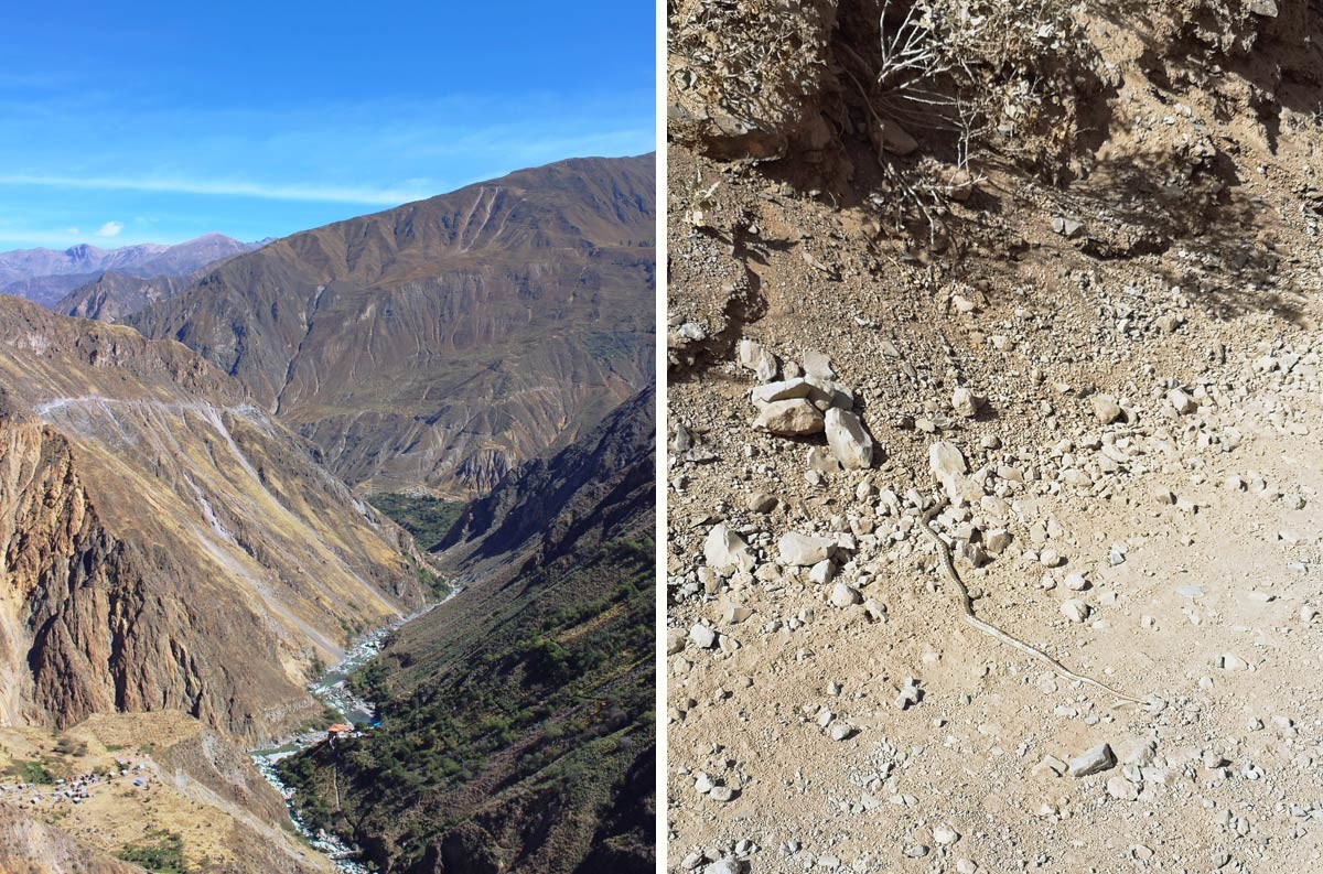 trek canyon de colca 3 jours sans guide