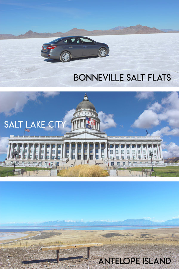 Visiter Salt Lake City et ses environs : Bonneville Salt Flats & Antelope Island 